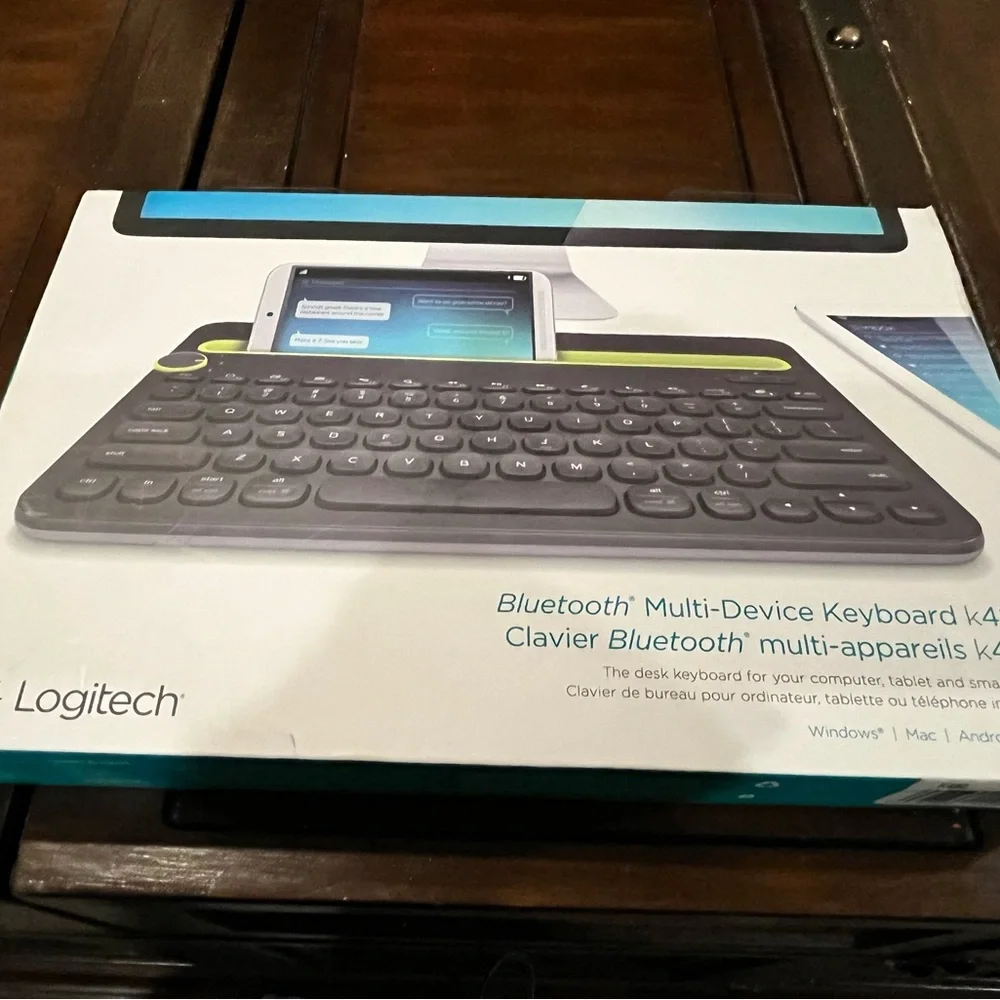 Logitech Black Bluetooth Multi-Device Keyboard K480